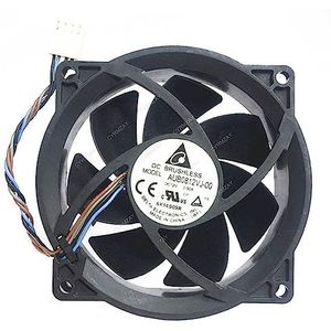 CYRMZAY Koelventilator voor DELTA 80 * 80 * 25MM AUB0812VJ-00 DC12V 0.50A 4Pin Koelventilator