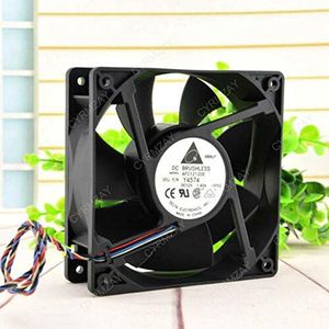 CYRMZAY Koelventilator voor DELTA AFC1212DE 120 * 120 * 38MM 12V 1.6A 12CM 4Pin Koelventilator