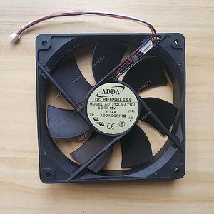 CYRMZAY Koelventilator voor ADDA AD1212LS-A71GL 12V 0.24A 120 * 120 * 25mm 2Pin Koelventilator
