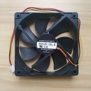 CYRMZAY Koelventilator voor A12025-12CB-3BN-F1 120 * 120 * 25MM 12CM 12V 0.16A 3Pin Koelventilator