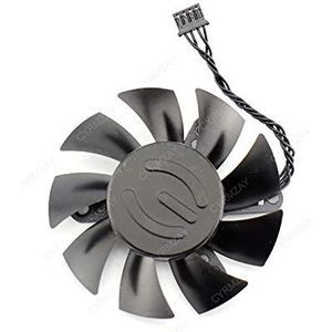 CYRMZAY Koelventilator voor 1PC EVGA GTX 1080 Ti SC2 HYBRID PLD07015B12L-1 12V 0.07A 4Pin Video Card Ventilator