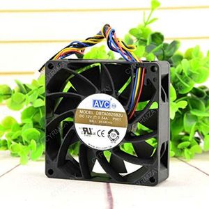 CYRMZAY Koelventilator voor AVC DBTA0825B2U 12V 0.54A 80 * 80 * 25MM 8CM 4Pin Koelventilator