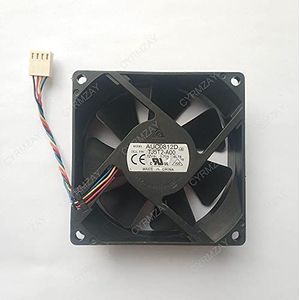 CYRMZAY Koelventilator voor DELTA AUC0812D DC 12V 0.70A 80 * 80 * 25MM 8CM 4Pin Koelventilator
