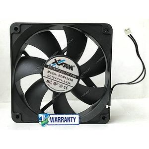 CYRMZAY Koelventilator voor XINRUILIAN RDM1225B DC12V 0.23A 120 * 120 * 25MM 12CM 2Pin Koelventilator