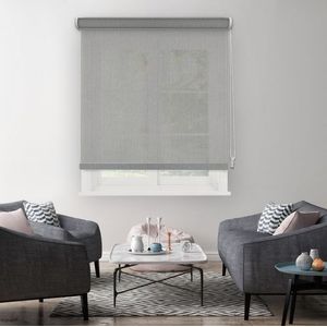 Madeco Thermisch Lichtdoorlatend Rolgordijn Lichtgrijs 1898 180x190cm