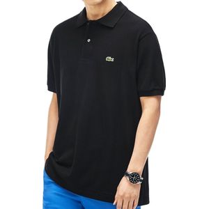 Lacoste - Klassieke Fit Poloshirt - Zwart - Katoen