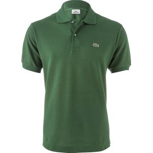 Lacoste - Classic Fit Poloshirt - Donker Groen - Katoen