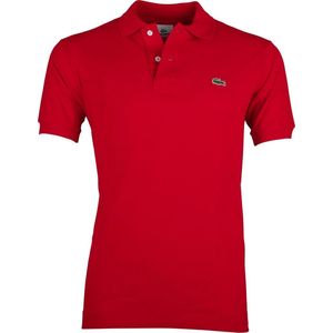 Lacoste L Heren Poloshirt - Red