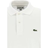 Lacoste Classic Fit polo lange mouw - wit