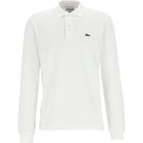 Lacoste Classic Fit polo lange mouw - wit