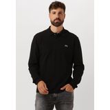 Lacoste Classic Fit polo lange mouw - zwart