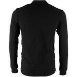 Lacoste Classic Fit polo lange mouw - zwart