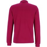 Lacoste - Gestreepte Kraag Polo Shirt - Rood - Katoen