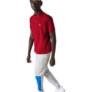Lacoste - Classic Piqué Polo - Heren - Bordeaux - Katoen - Ribkraag