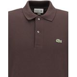 Lacoste, Heren, Tops, Bruin, Maat: 3XL Katoen,