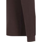 Lacoste, Heren, Tops, Bruin, Maat: L Katoen,