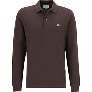 Lacoste, Heren, Tops, Bruin, Maat: 3XL Katoen,