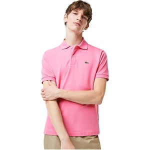 Lacoste - Classic Logo - Polo Shirt - Roze - 100% Katoen