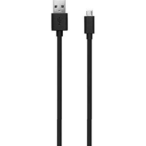 Wow - USB-/micro-USB laad- en synchronisatiekabel, 1 m, zwart
