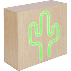 Bigben - Draadloze Speaker - Neon Cactus- Inductie oplaadpunt