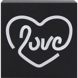 Bigben Cblneonlovesb (6 h, Zonder externe stroombron), Bluetooth luidspreker, Zwart