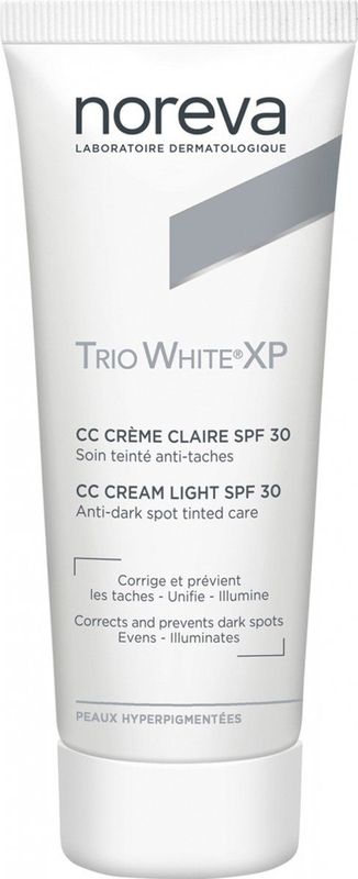 Noreva - Trio White XP - CC Crème - Licht - 40 ml - SPF 30