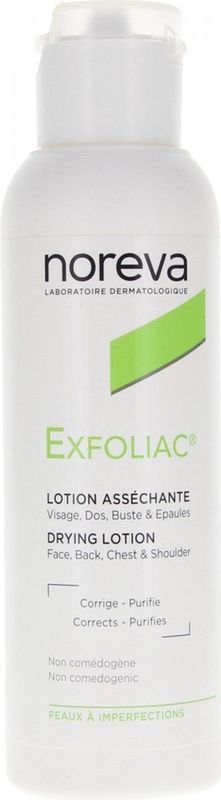 Noreva - Exfoliac Drying Lotion - Lokale Verzorging - 125 ml