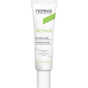 Noreva - Bb Creme Doree voor de gevoelige huid met onzuiverheden, 30 ml Actipur Noreva