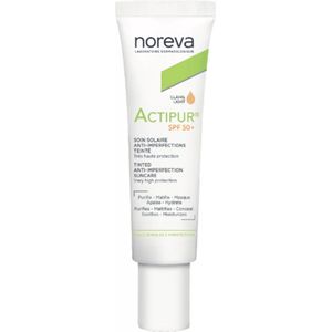 Noreva Actipur Anti-Imperfection Sun Care SPF50+ Lichte Tint 30 ml
