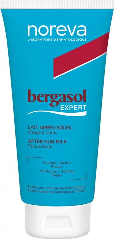 Noreva - Bergasol Expert - After-Sun Milk - Voor Gezicht & Lichaam - Hydrateert