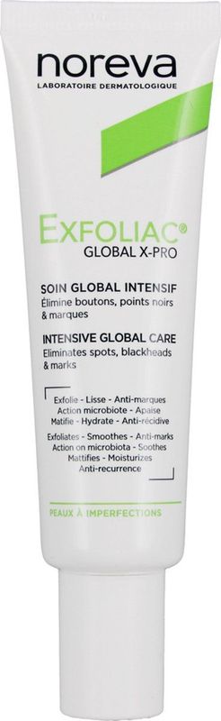 Noreva - Exfoliac Global X-Pro - Gezichtscrub - 30 ml - Behandeling voor Acne en Littekens