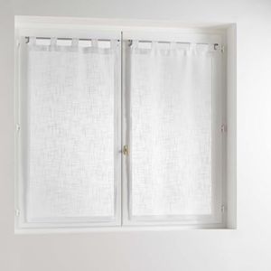 Douceur d'Intérieur, Fenster-Gardinen, mit Schlaufen, /Krepp