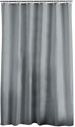 Douceur d'intérieur - Douchegordijn - Antraciet - 180 x 200 cm - Polyester