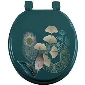 Douceur d'interieur 1801159 Toiletpot, meerkleurig, 37 x 47 cm