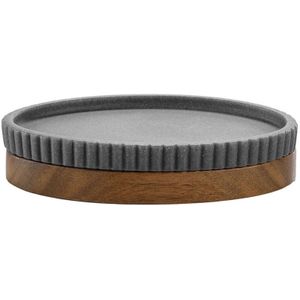 douceur d'intérieur Zeepbakje, antraciet, 14 x 9,5 x 2,8 cm