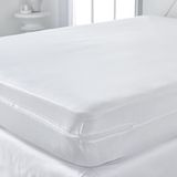 Matrasvernieuwer - Housse Intégrale Essential - 100% Polyester - Met Glijzerrit