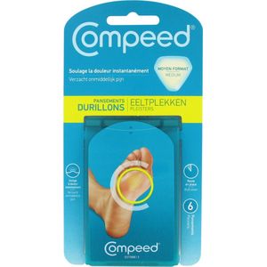 Compeed Pleister Eeltplekken Voet Medium 6 Stuks