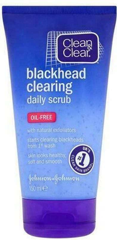 Clean & Clear Blackhead Clearing Daily Scrub - 150 ml