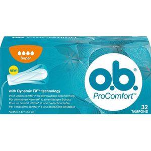 o.b. ProComfort Super Tampons - 32 stuks