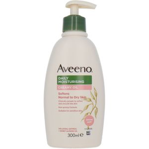 Aveeno - Daily Moisturising Yogurt Body Wash - 300 ml - Vanille - Haver