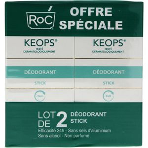 RoC Keops Deodorant Stick Set van 2 x 40 ml