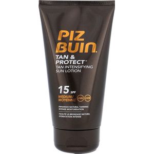 Piz Buin Zonnebrand lotion tan & protect spf15 150ml
