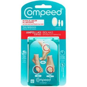 Compeed Mixpack - 5 Blarenpleisters in diverse vormen en soorten