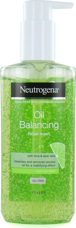 Neutrogena - Oil Balancing - Gezichtsreiniger - 200 ml - Matteert de huid
