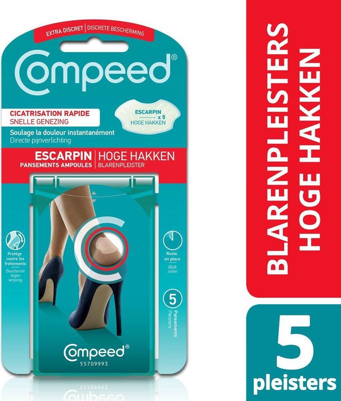 Compeed - Blarenpleisters - Pijnverlichting - Genezing - 5 Stuks