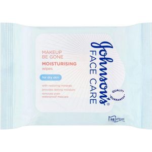 Johnson's - Face Care - Hydraterende Doekjes - 25 stuks - Voor Droge Huid