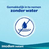 Imodium Instant Smelttablet 2 mg bij waterige diarree en langdurige diarree - diarreeremmer - anti-diarree - 1 x 10 stuks