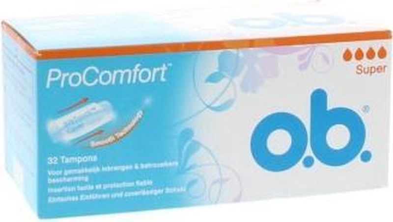 O.b. Tampons ProComfort Super - 32 Stuks