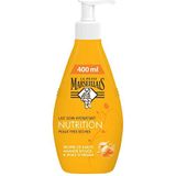 Le Petit Marseillais Lichaamsmelk, hydraterend, voedingsstoffen, sheaboter, amandel en arganolie, voor zeer droge huid, 400 ml