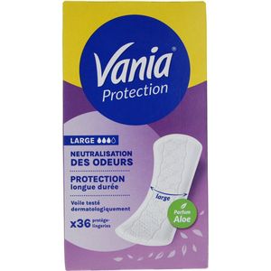 Vania Protection - Inlegkruisjes - Aloë Vera - 36 Stuks - Plantaardige Cellulosevezels
